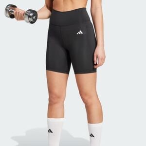 Adidas Women's 3X Black Optime Essentials Stash Pocket 7 Inch Short/Legging